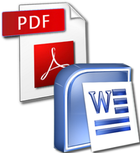 convert PDF file to Ms Word file